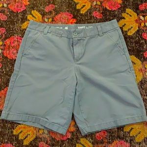 Gap boyfriend roll-up shorts size 6